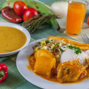 Opción 10. Sudado de pollo